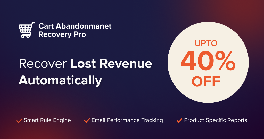 Cart Abandonment Recovery Pro 1